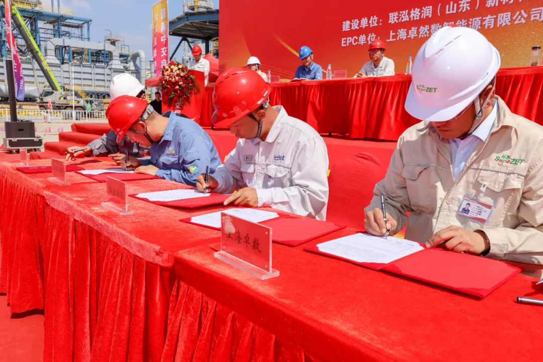 PG直营股份总承包联泓格润24万吨/年聚醚多元醇项目圆满中交